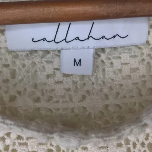 Anthropologie Callahan Boho crochet lagenlook beach top style 4158 - Picture 4 of 7